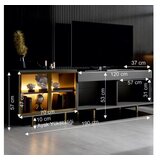 Hanah home TV polica Vienna Anthracite Gold | Eponuda.com