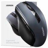 Ugreen BREZŽIČNA OPTIČNA MIŠKA USB 2.4GHZ 4000 DPI ČRNA ZA RAČUNALNIK, (22057829) | Shoptok.si