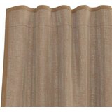 Voile zavjese s džepovima za šipke 2 kom svijetlosmeđe Smeđa 140 x 245 cm | shoptok.hr