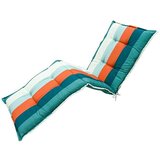 Madison Blazina za ležalnik Vivero Sea Blue (200 x 60 x 7 cm, siva, modra, oranžna in bela) cene