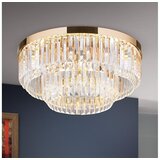 Orion PRISM LED prigušiva kristalna svetiljka LED/80W/230V prečnik 55 cm 24K zlato Cene