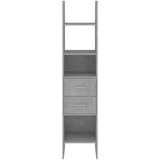 vidaXL Ormarić za knjige siva boja betona 40 x 35 x 180 cm od iverice | shoptok.hr