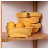 Aberto Design set pamučnih korpi 3 komada JUT02001105D Cene