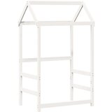 vidaXL Streha za otroško posteljo bela 98x70x176,5 cm trdna borovina | Shoptok.si