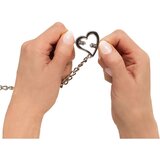 Bad Kitty Heart Shaped Nipple Clamps Silver | shoptok.hr