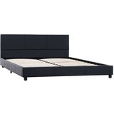  Za krevet od umjetne kože crni 140 x 200 cm | shoptok.hr
