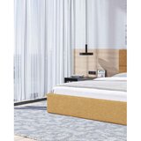 MESONICA Oker žuti tapecirani bračni krevet s prostorom za odlaganje s podnicom 140x200 cm Bufo – | shoptok.hr