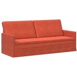  Set sofe 2 pcs Crvena narančasta Kordura tekstil - Crvena narančasta 1-sjedalni + 3-sjedalni (180 cm) | shoptok.hr