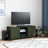 vidaXL TV ormarić maslinastozeleni 100,5 x 39 x 43,5 cm čelični | shoptok.hr