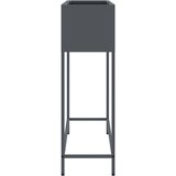  Povišeni Vrtni Planter Antracit 100 x 26 x 82 cm Čelik | Eponuda.com