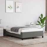 vidaXL Posteljni okvir temno siv 120x200 cm blago Cene