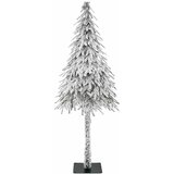  Božićno drvce s 300 LED svjetlima Bijelo 210 cm PE i čelik | shoptok.hr