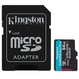 Kingston MEM SD MICRO 64GB Canvas Go! Plus + ADP SDCG4/64GB | shoptok.hr