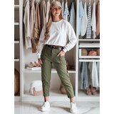 DStreet Spodnie damskie chinosy CHINOSKA khaki | Eponuda.ba