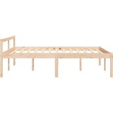  Krevet za starije osobe 140 x 190 cm od masivne borovine | shoptok.hr