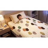 Rebel PREMIUM pamučna otežana dekica, senzorna dekica za djecu, 100x150 cm, 3 kg, zečevi | shoptok.hr