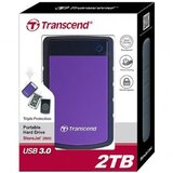 Transcend HDD 2TB StoreJet H3portable,anti-shock,purple | Eponuda.ba