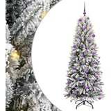 vidaXL Umestno božično drevo med 300 LED Bela 73 x 73 x 180 cm | Shoptok.si