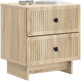  Noćni ormar Hrast sonoma 43 x 34,5 x 47,5 cm Konstruirano drvo | shoptok.hr