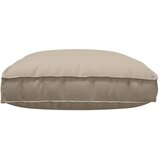  Jastuk Sivo-smeđa 120 x 80 x 12 cm Oxford tkanina | shoptok.hr