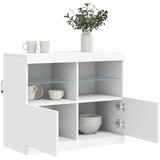  Komoda s LED svjetlima bijela 81x37x67 cm | Eponuda.ba
