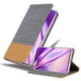 Cadorabo Ohišje, združljiv s Samsungom v svetlo sivo rjavi barvi - zaščitni pokrov z magnetnim zapiranjem, stoječo funkcijo in režo za kartico, (20569597) Cene