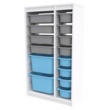 Hanah home višenamenska polica montana xs 2D4N8U white grey blue | ePonuda.com