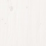  Stolić za kavu bijeli Ø 40x60 cm od masivne borovine | shoptok.hr