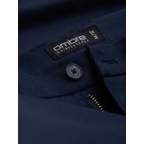 Ombre Men's classic chino SLIM FIT pants - navy blue | Shoptok.si