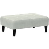  Tabure svjetlosivi 77x55x31 cm baršunasti | Eponuda.com