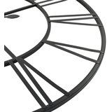  Starinski zidni sat s kvarcnim mehanizmom metalni 80 cm XXL | shoptok.hr