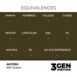 AK Interactive IDF Green 17ml - 3rd Gen Akrilna Boja AK11355 | Eponuda.com