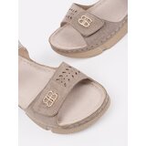 GOODIN Beige women's sandals | shoptok.hr