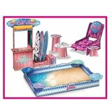 Barbie set surf and sand sa lutkom i magičnim peskom lisciani 91966 cene