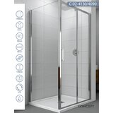 Copen tuš kabina atlas, providno staklo 6mm, srebrni ram, 130x90x195cm Cene
