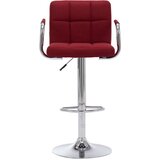 Barska stolica od tkanine boja vina | shoptok.hr