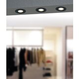 Eglo 33997 - LED ugradno plafonsko svetlo SALICETO, prigušiva, LED/6W/230V, crna | Eponuda.com