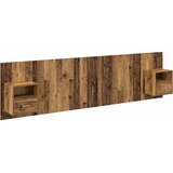  Uzglavlje s ormarićem Zidne 3 pcs Staro drvo Konstruirano drvo | shoptok.hr