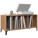 vidaXL Omarica za gramofonske plošče artisan hrast 100x38x48 cm | Shoptok.si