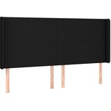  Krevet box spring s madracem LED crni 180x200 cm od tkanine | shoptok.hr