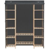  Ormar od tkanine sivi 135 x 40 x 170 cm | shoptok.hr