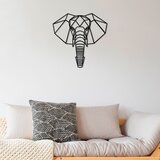 Wallity Zidna dekoracija Fil, 58x58 cm, 8 mm, Crna Cene