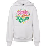 Mister Tee Kids Save And Love Hoody white | shoptok.hr