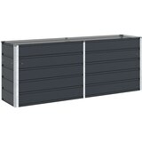  Sadilica Antracit 195 x 50 x 75 cm Cinkani čelik | Shoptok.si