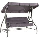 SUNFUN Gugalnica Hollywood (d 197 x š 120 x v 167 cm, antracit) Cene