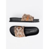 SEASTAR Black and brown flip-flops with decoration | Eponuda.ba