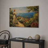  Slika - Nostalgic impression - a pensive woman contemplating 120x80 Premium Print | shoptok.hr