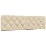 vidaXL Posteljni okvir brez vzmetnice krem 180x200 cm blago, (22053373) | Shoptok.si