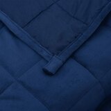  Teška deka plava 220x235 cm 11 kg od tkanine | shoptok.hr