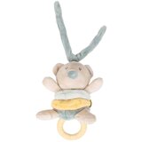 Nattou romeo, jules & sally plišasta vibrirajoča igračka bear jules multi | Shoptok.si
